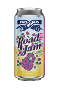 Road Jam Raspberry Wheat Ale by Two Roads Brewing Company