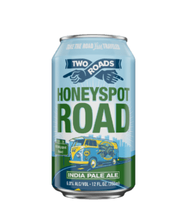 Honeyspot Road IPA by Two Roads Brewing Company