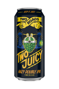 Two Juicy Hazy Double IPA by Two Roads Brewing Company
