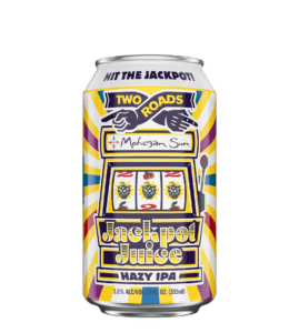 Jackpot Juice Hazy IPA by Two Roads Brewing Company
