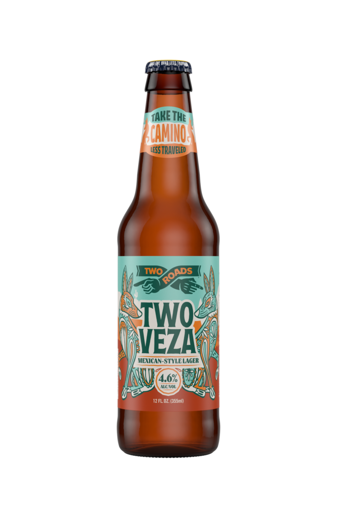 Twoveza Mexican Lager by Two Roads Brewing Co