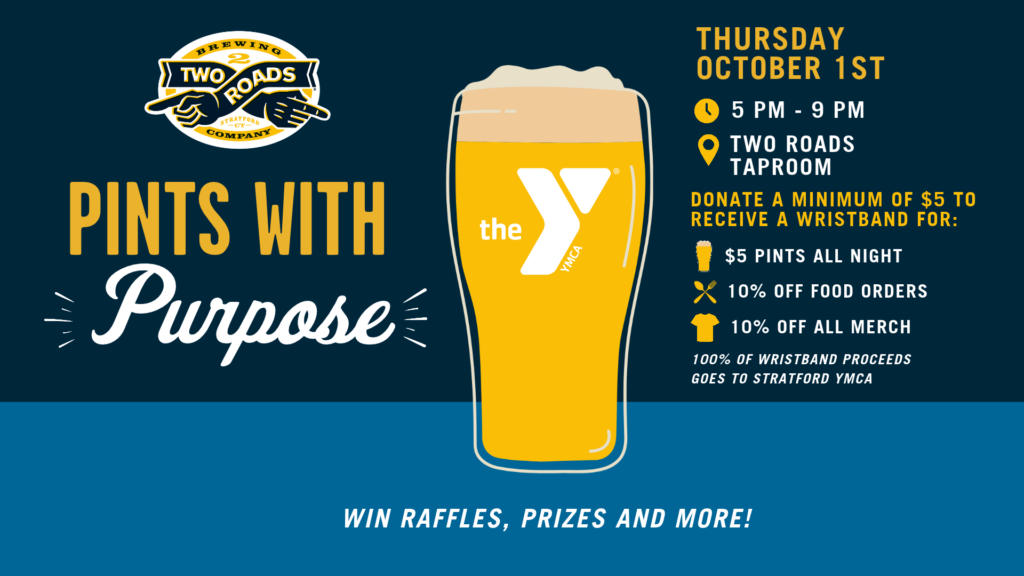Pints With Purpose  Featuring: Stratford YMCA